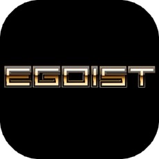 エゴイストのアプリアイコン風のロゴ